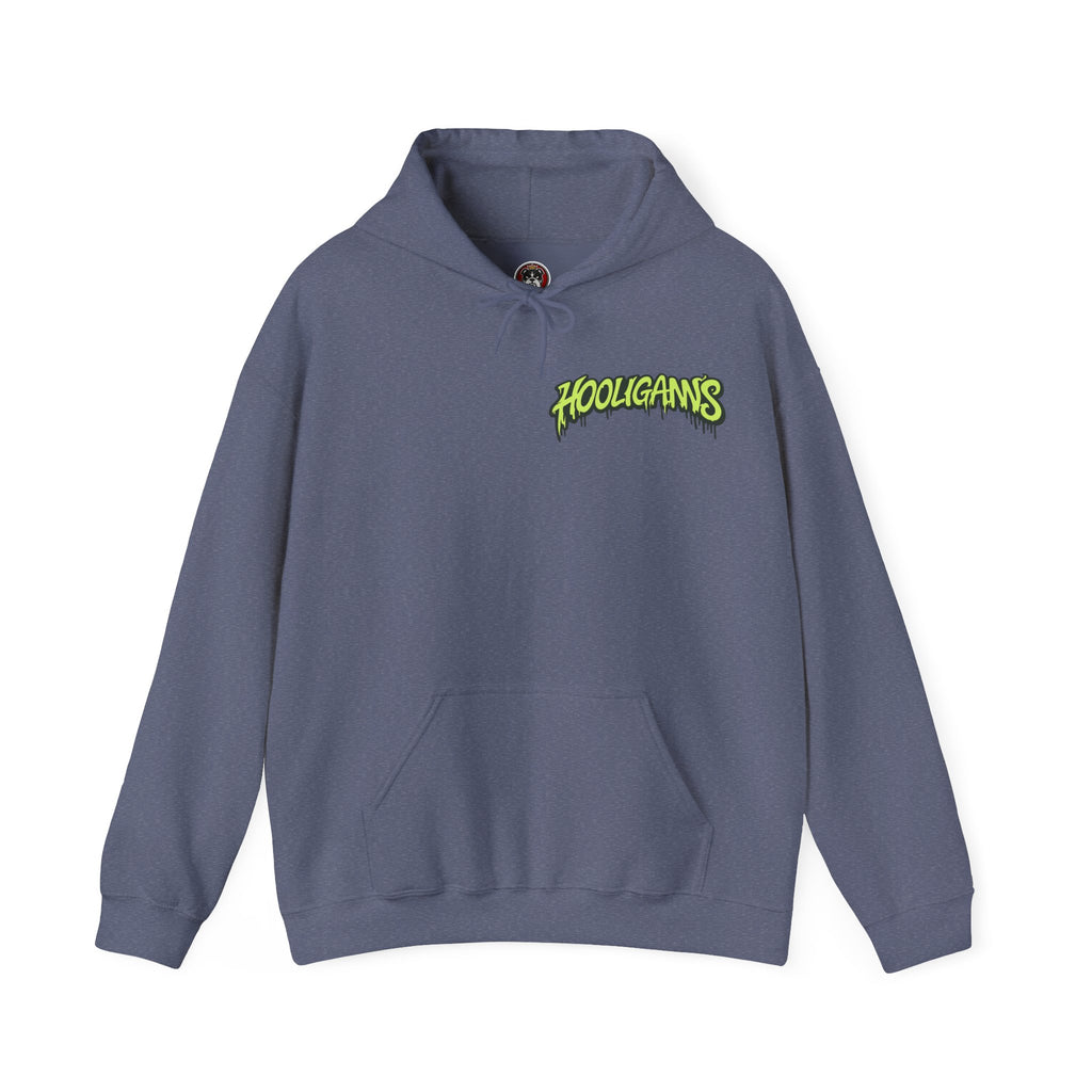 Neon Green Skull Hoodie