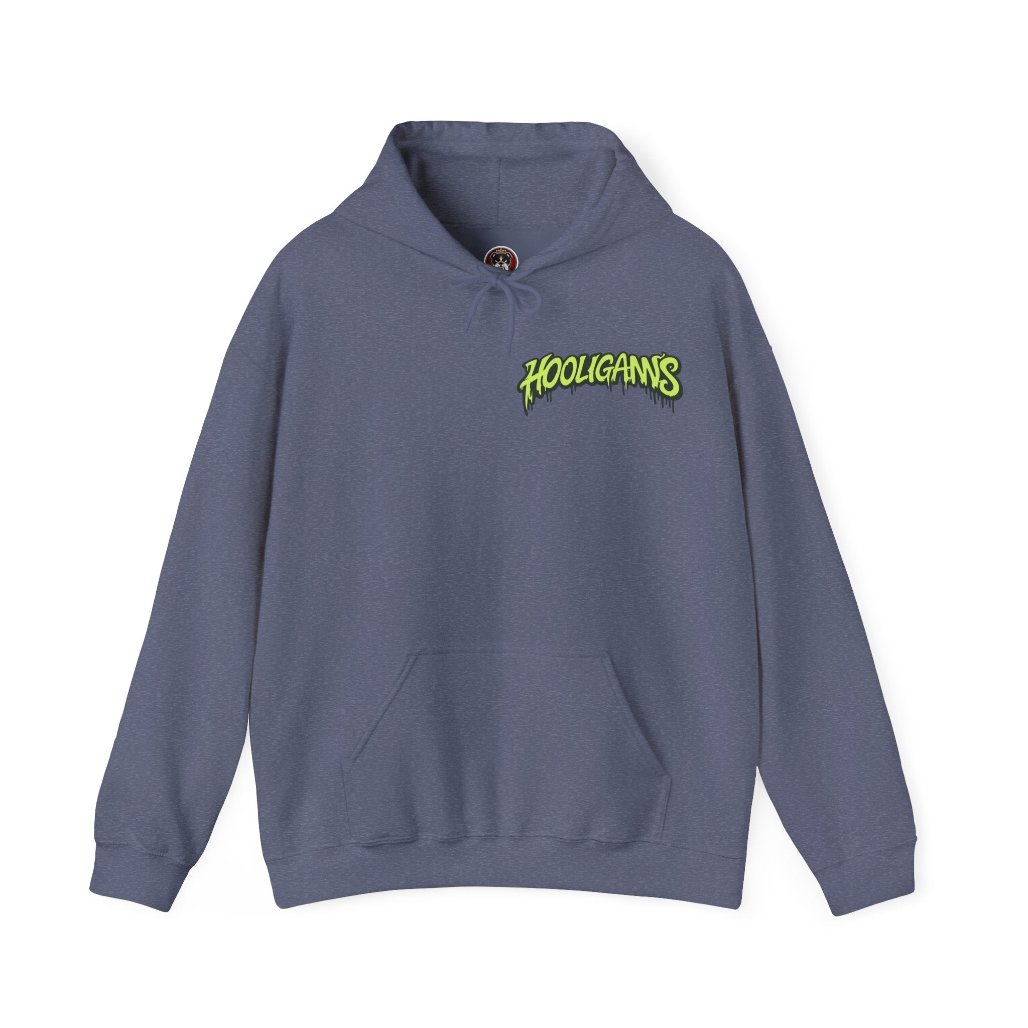 Neon Green Skull Hoodie