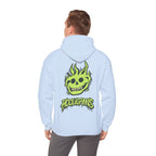 Neon Green Skull Hoodie