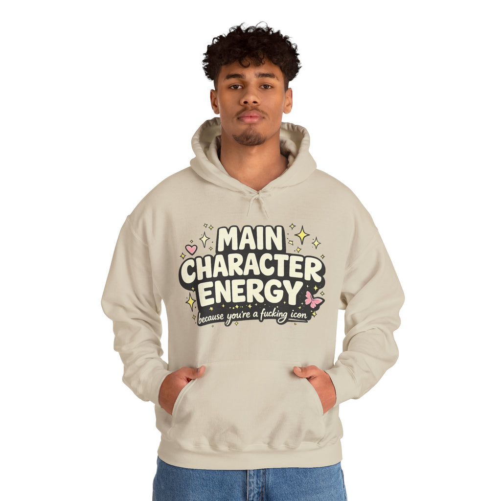HOOLIGANNS® Main Character Energy Hoodie