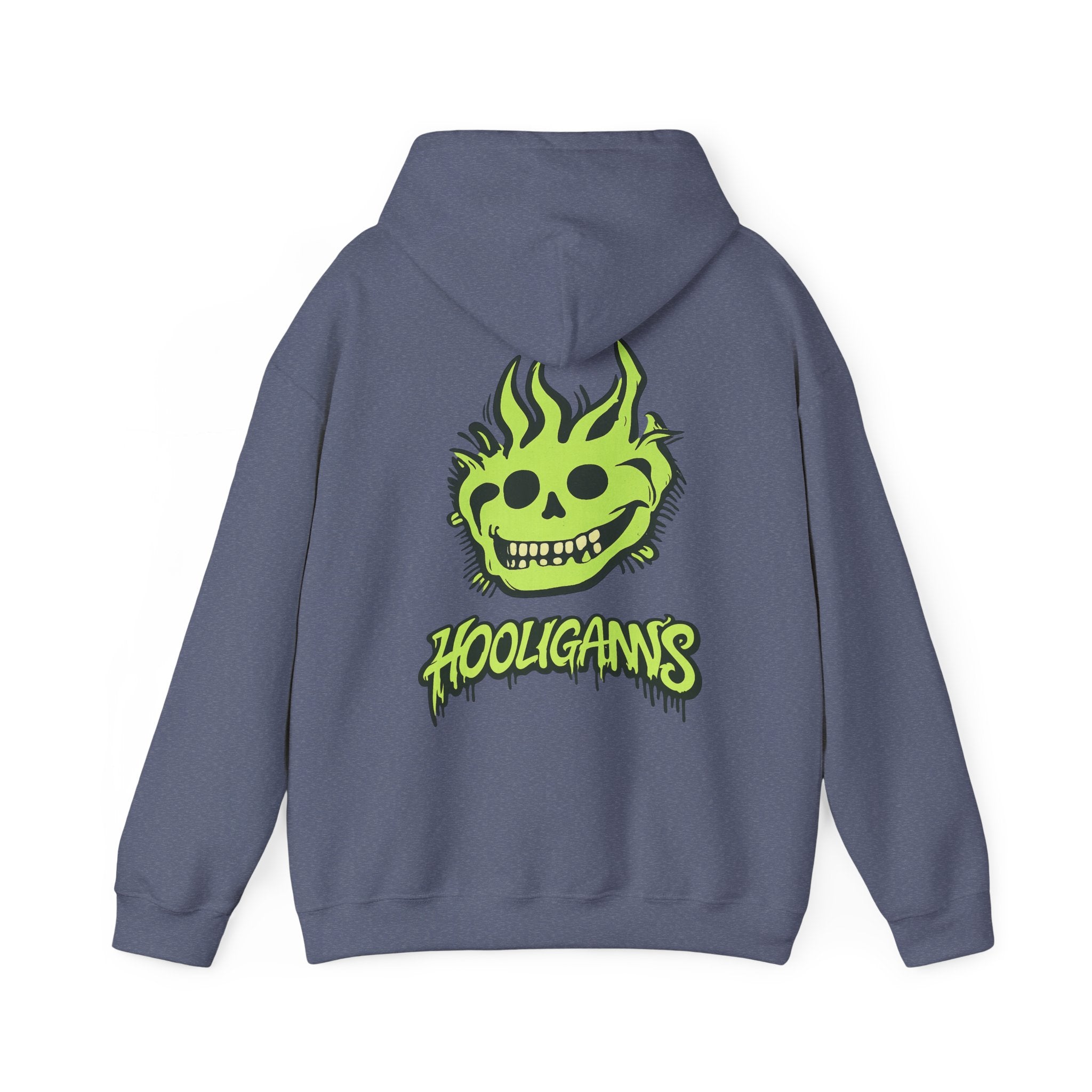 Neon Green Skull Hoodie