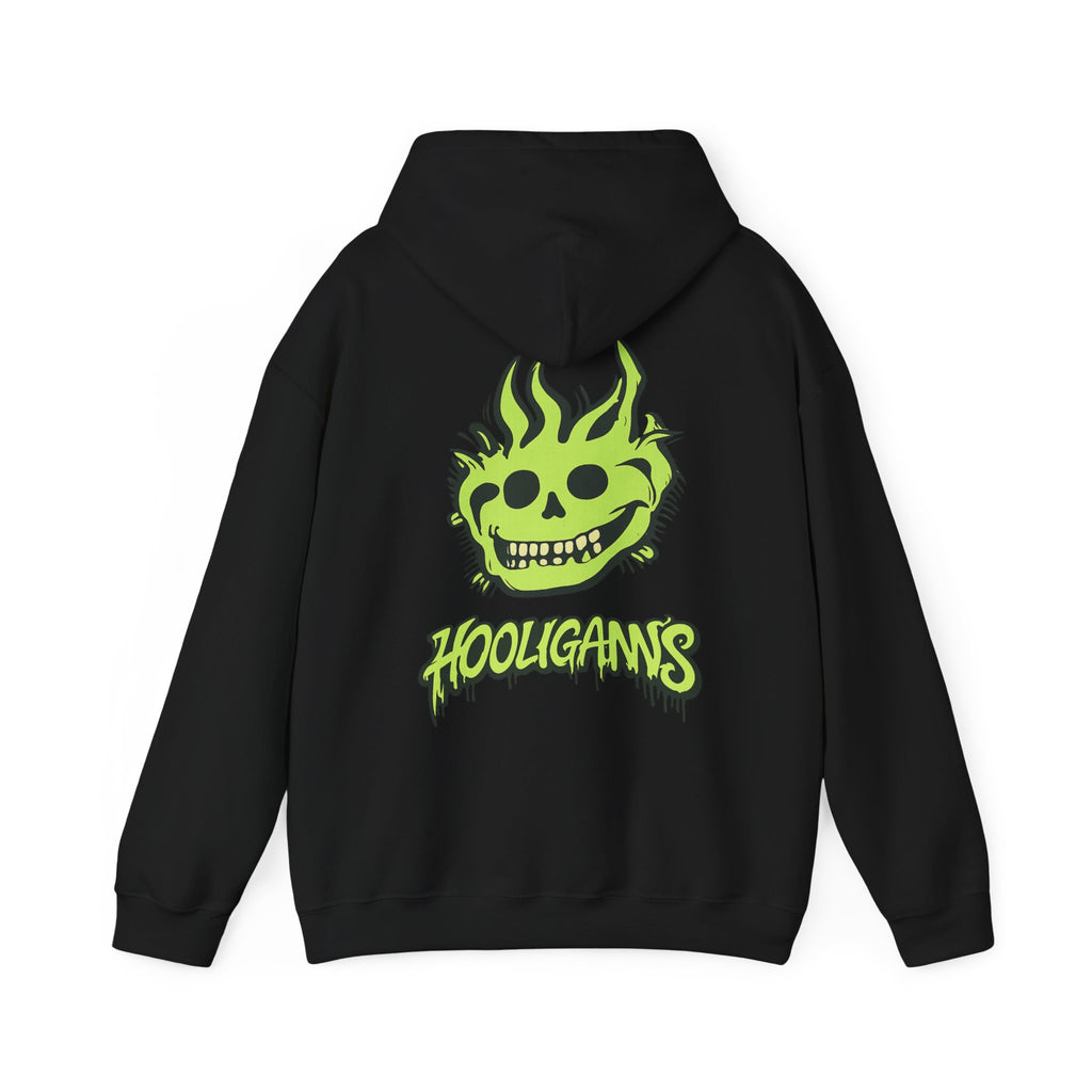 Neon Green Skull Hoodie
