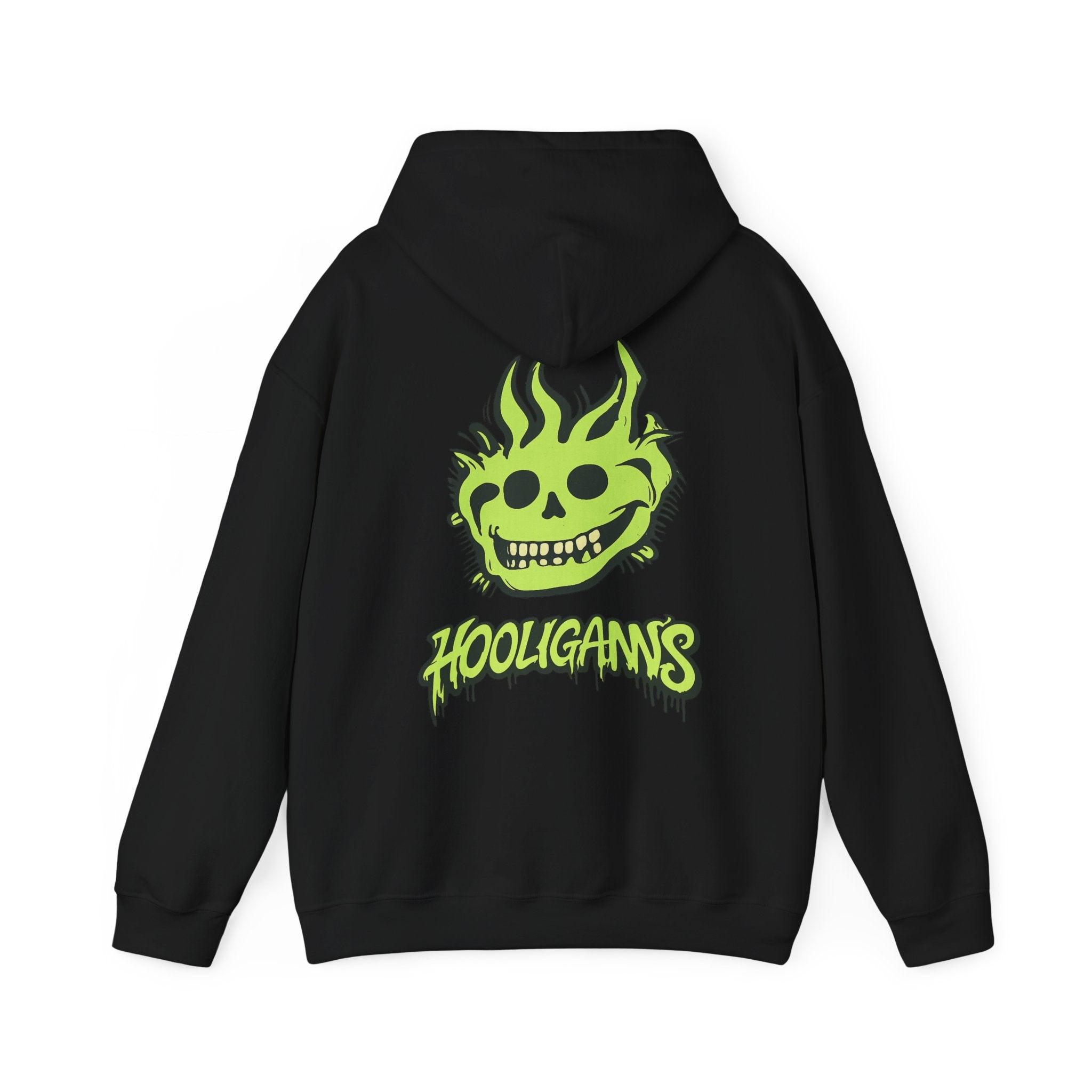 Neon Green Skull Hoodie