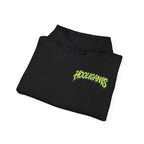 Neon Green Skull Hoodie