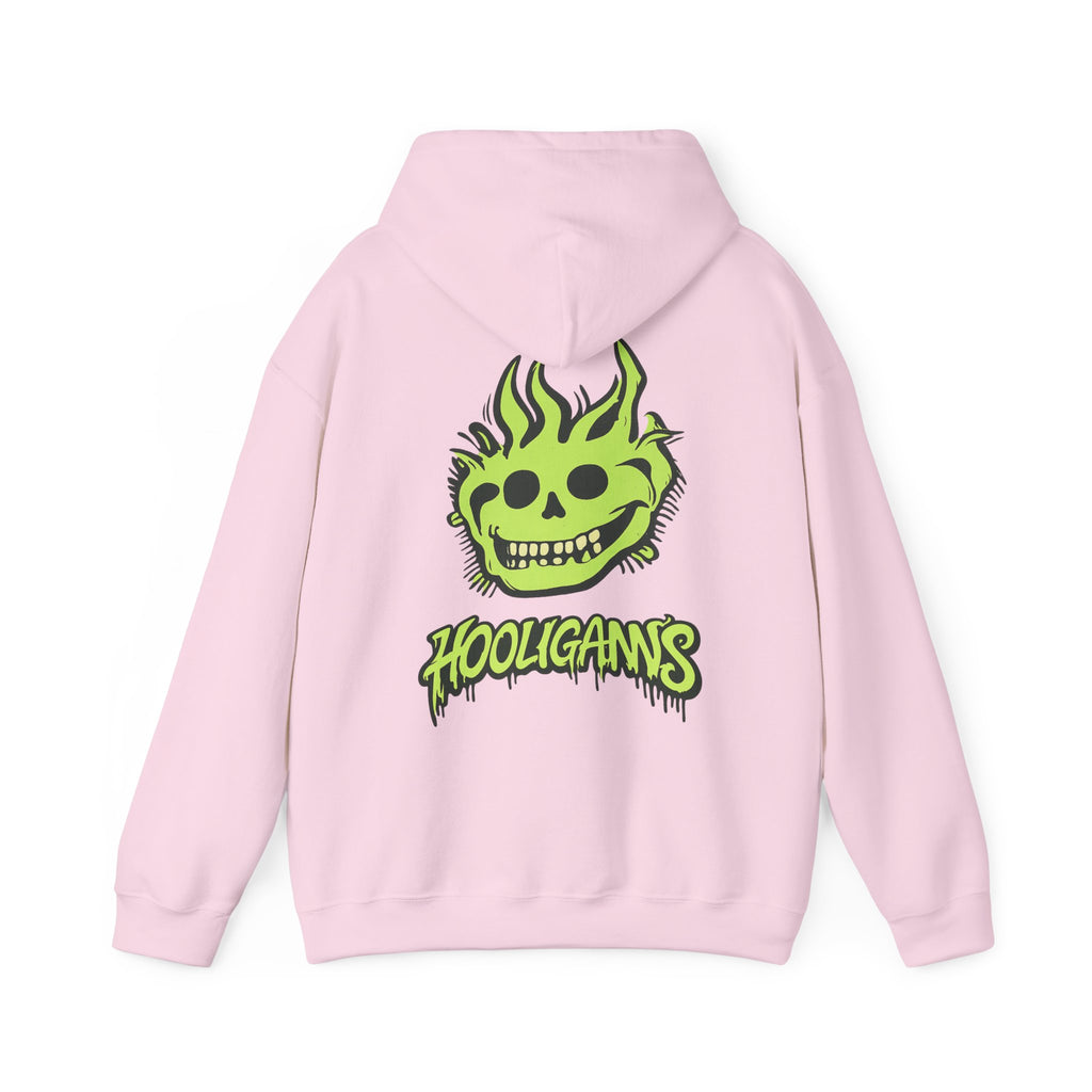 Neon Green Skull Hoodie