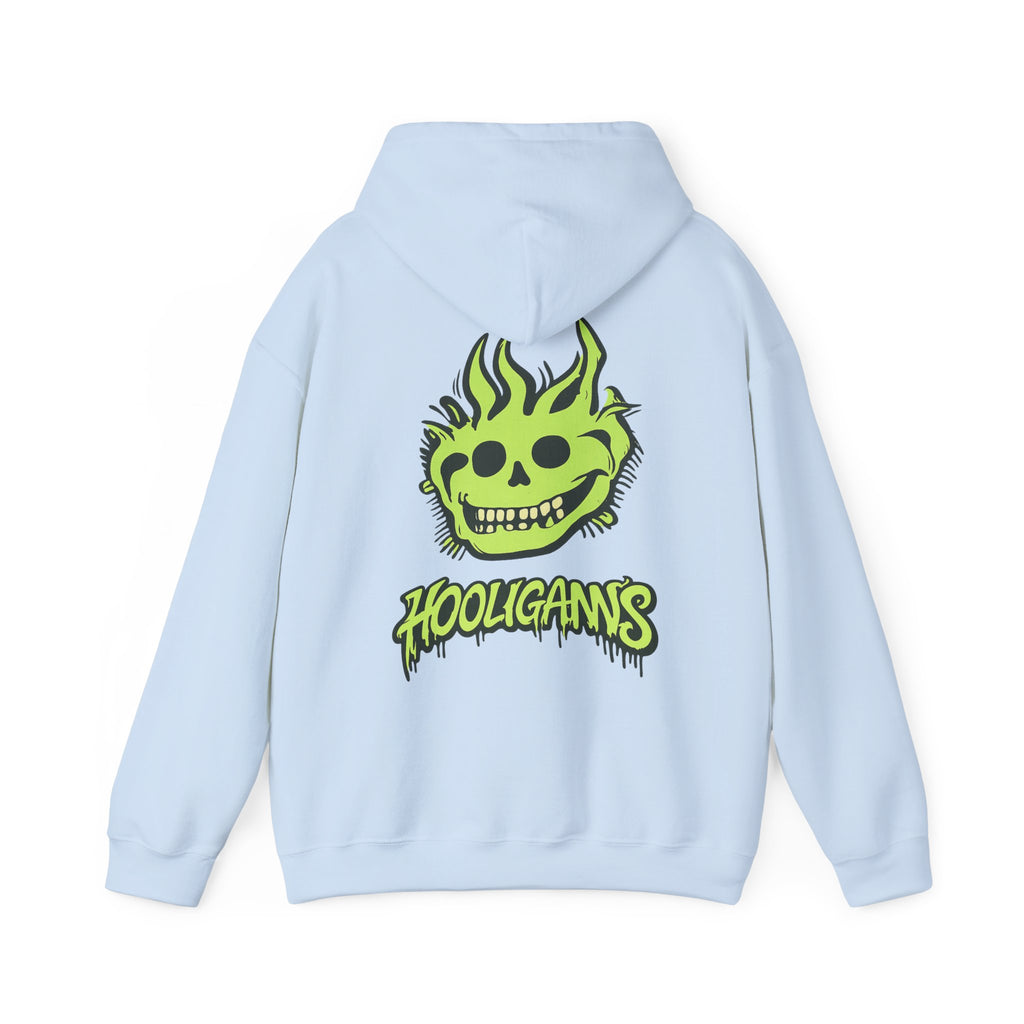 Neon Green Skull Hoodie