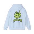 Neon Green Skull Hoodie