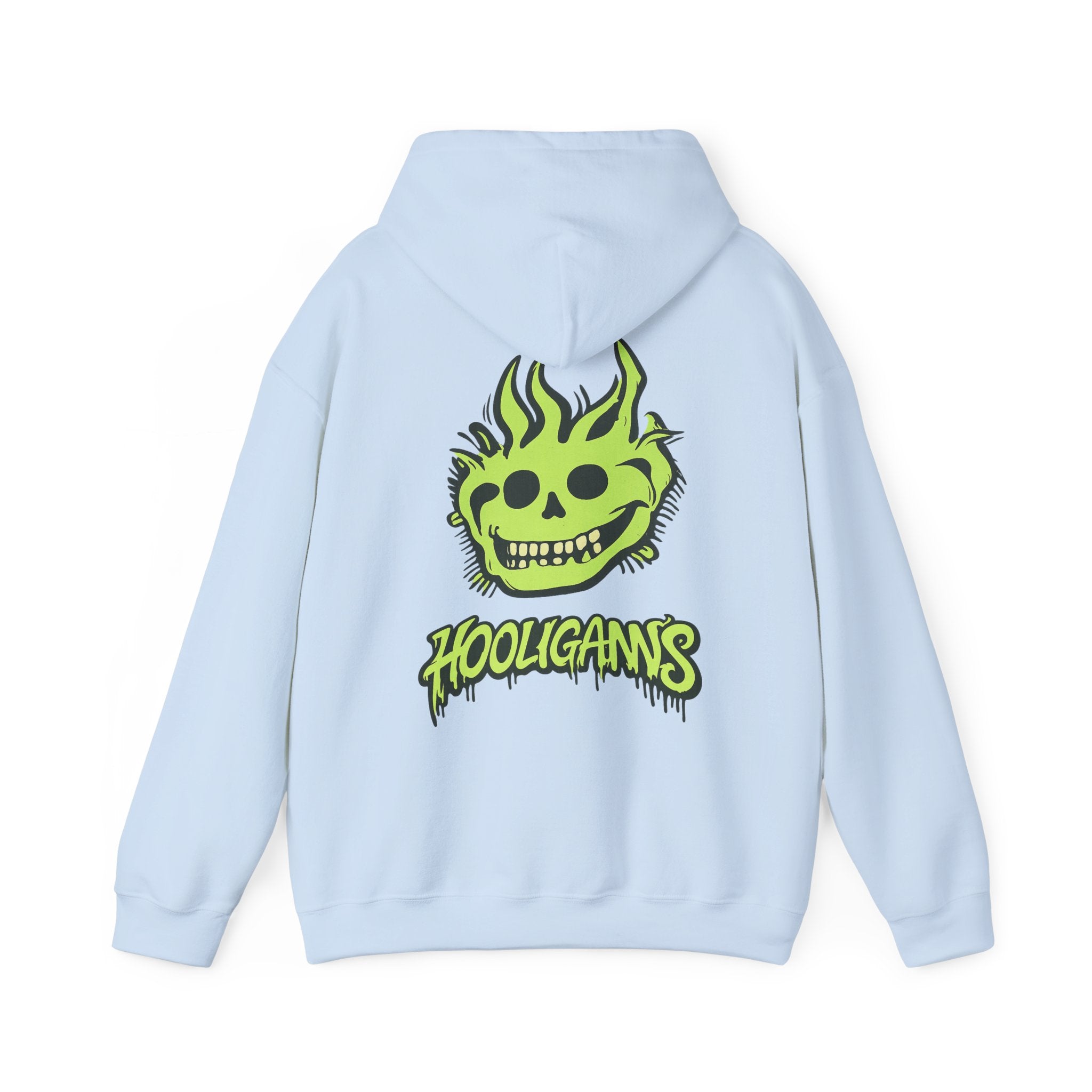 Neon Green Skull Hoodie