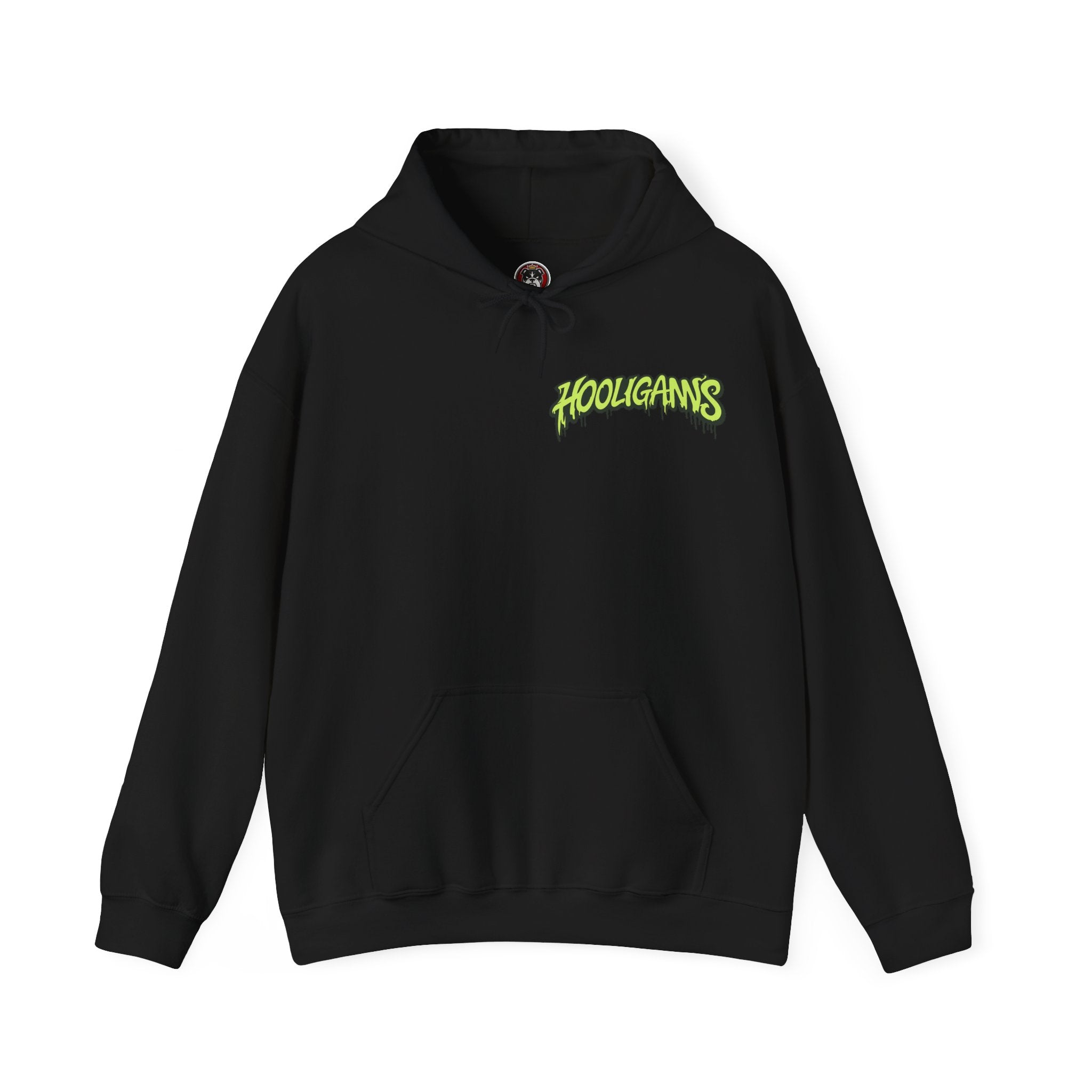 Neon Green Skull Hoodie