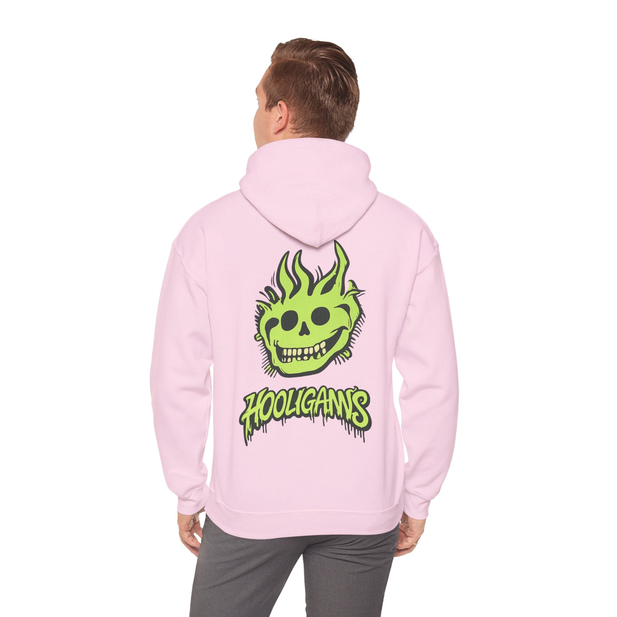 Neon Green Skull Hoodie
