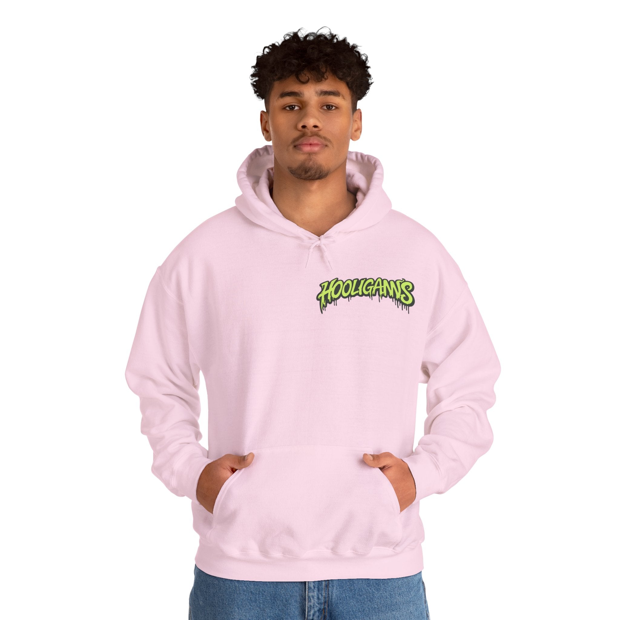 Neon Green Skull Hoodie
