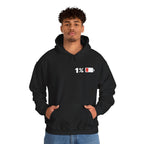 Social Battery 1 percent funny introvert graphic hoodie unisex streetwear USA Hooliganns
