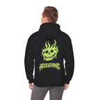 Neon Green Skull Hoodie