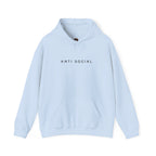 Anti Social But Iconic Gen Z rebellious graphic hoodie premium streetwear USA Hooliganns