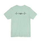 Coffee Lovers tee back view caffeine graphic minimal USA Hooliganns