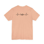 Coffee Lovers tee back view caffeine graphic minimal USA Hooliganns