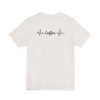 Coffee Lovers tee back view caffeine graphic minimal USA Hooliganns