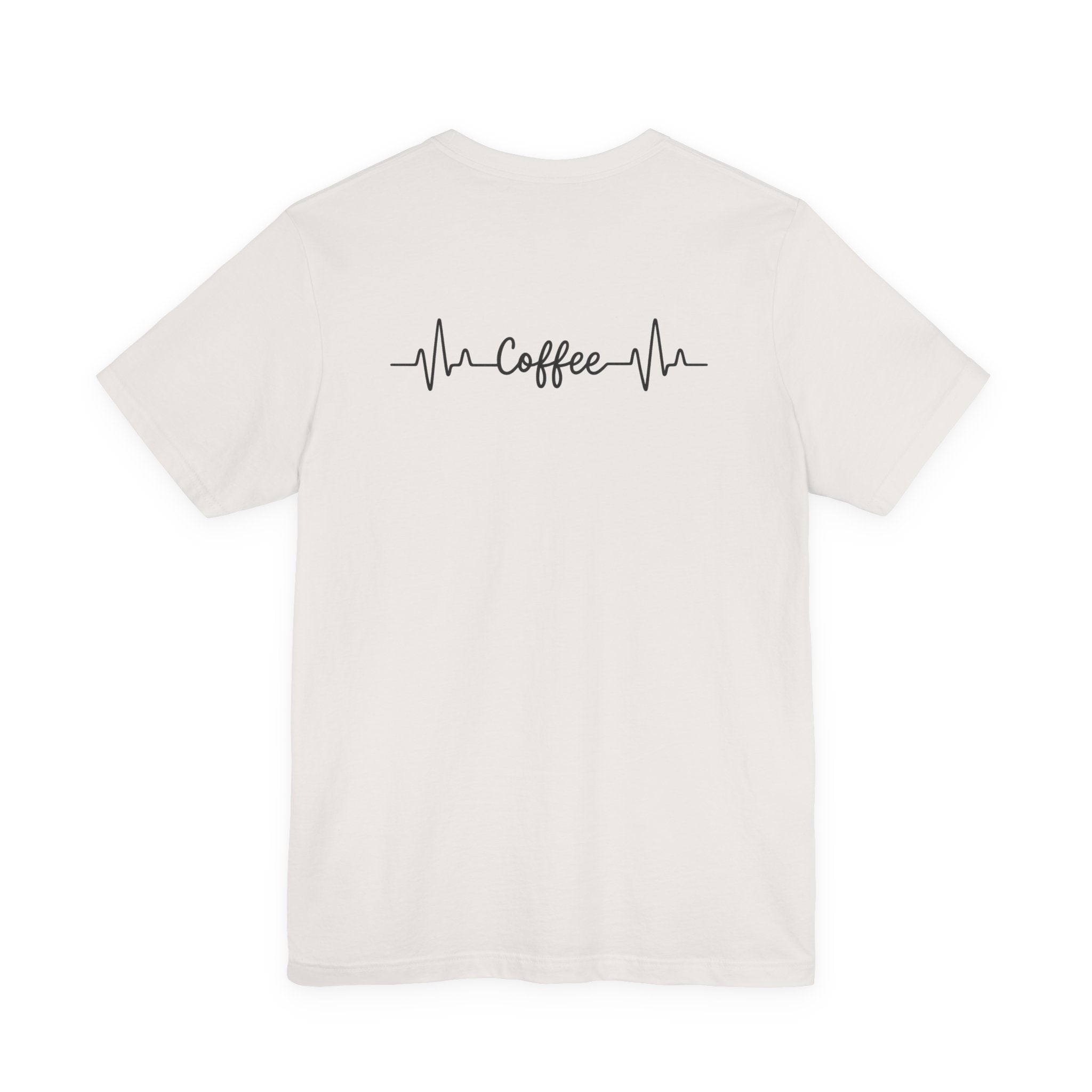 Coffee Lovers tee back view caffeine graphic minimal USA Hooliganns