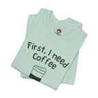 Coffee Lovers tee graphic detail barista caffeine design USA Hooliganns