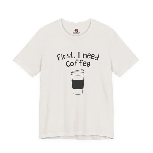 Coffee Lovers funny caffeine graphic tee minimal streetwear unisex morning USA Hooliganns
