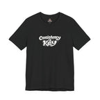 Consistency Is Key motivational graphic tee streetwear unisex workout USA Hooliganns