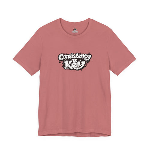 Consistency Is Key motivational graphic tee streetwear unisex workout USA Hooliganns