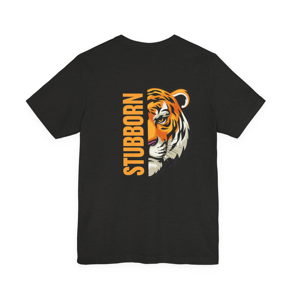 Stubborn Tiger tee graphic detail fierce animal design USA Hooliganns