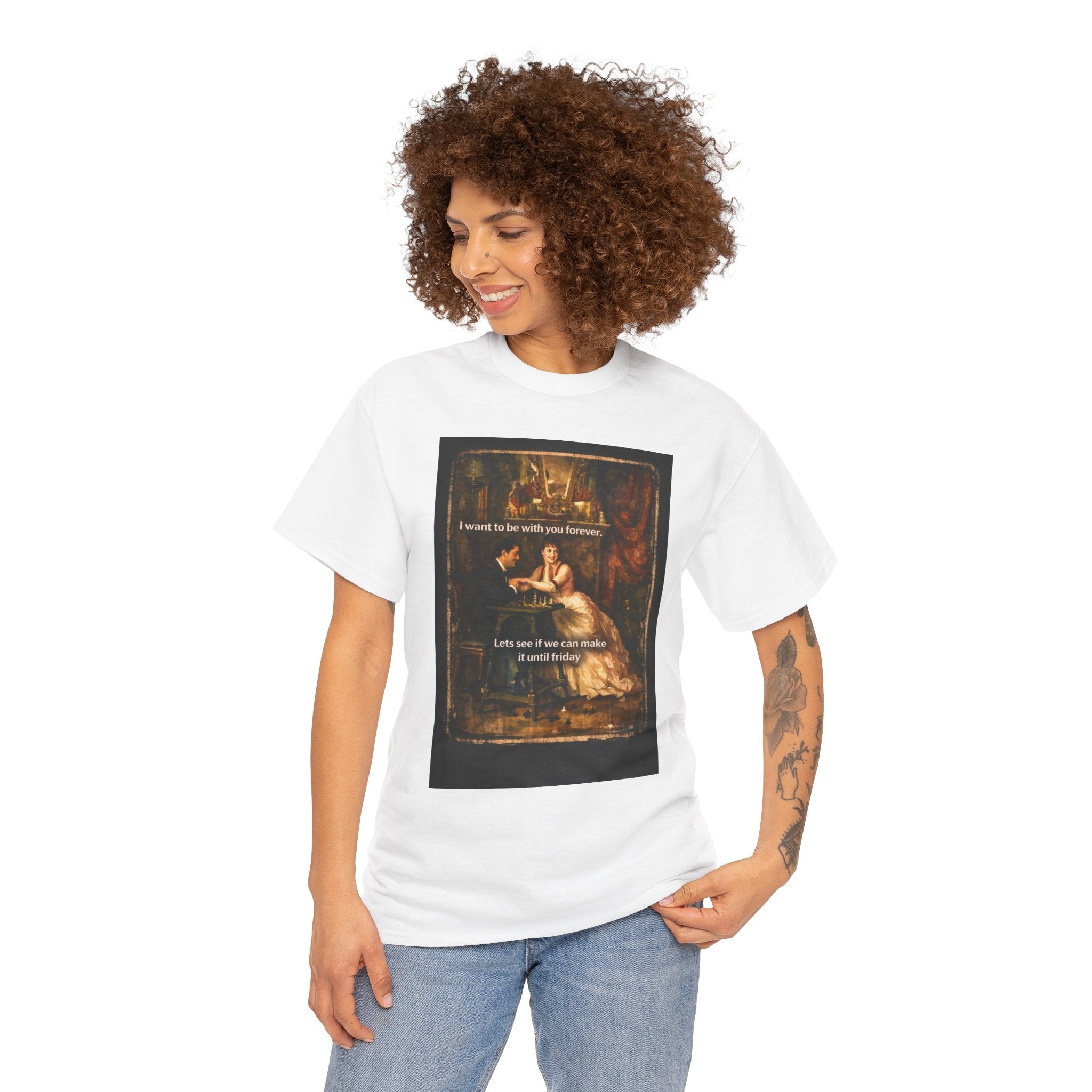 Vintage Sassy tee graphic detail renaissance classical moody USA Hooliganns